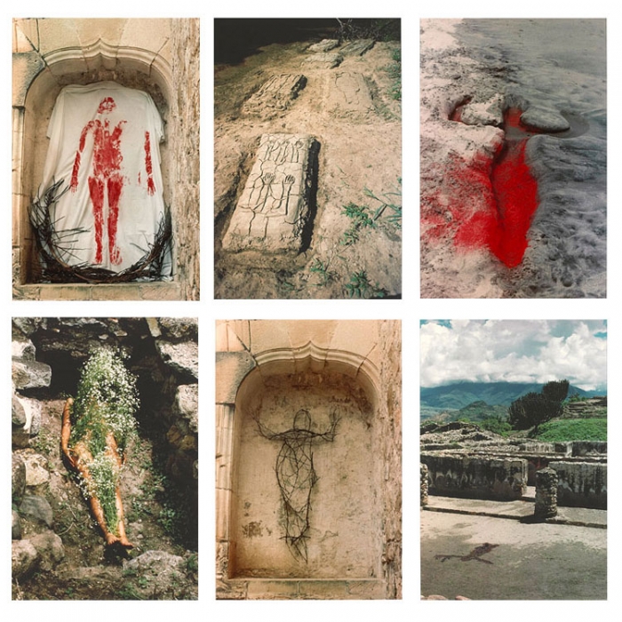 Ana Mendieta, Silueta Works in Mexico, 1973–1977