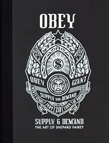 The black and white cover of OBEY.
