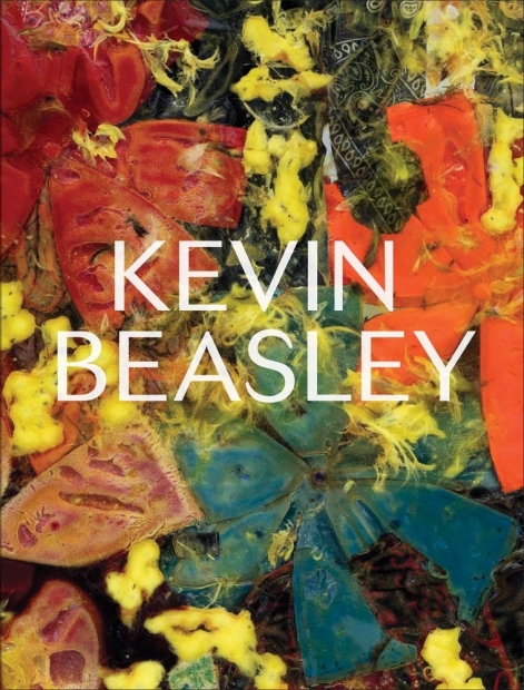 The cover of Kevin Beasley illustrated with a close up view of his sculpture. 