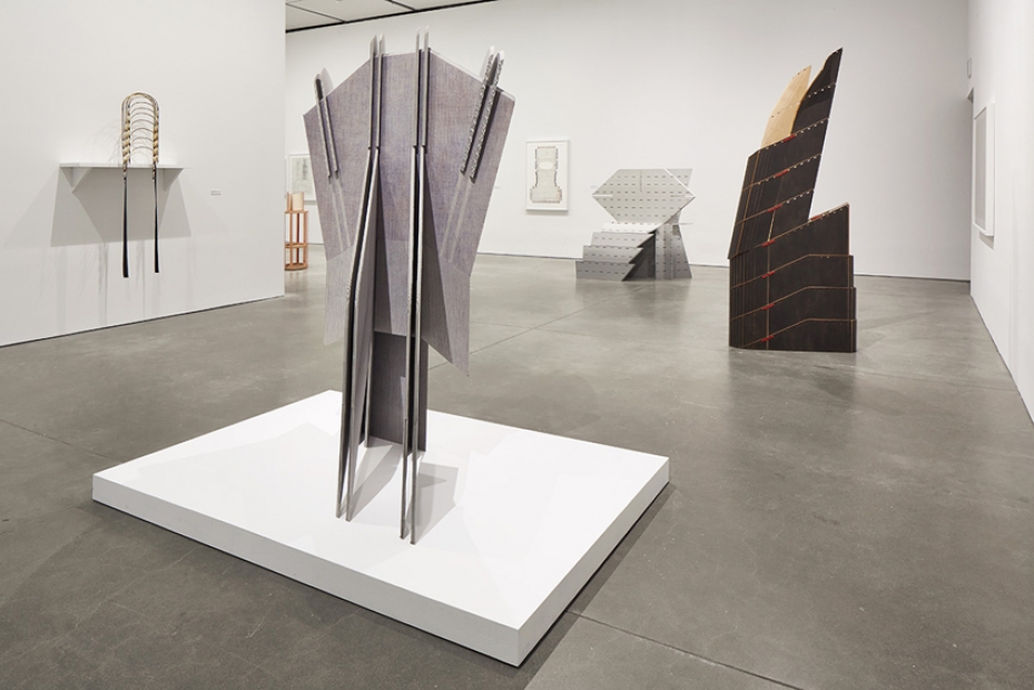 Installation view, Diane Simpson, Institute of Contemporary Art, Boston, 2015