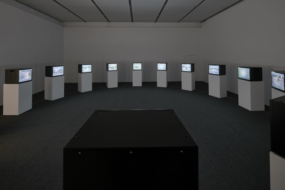 Installation view of The Artist's Museum exhibition