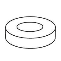 Roll of tape icon. 