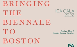 Graphic that says: Bringing the Biennale to Boston