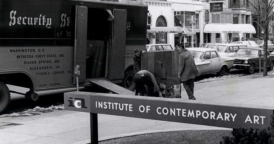 ICA Location 100 Newbury St, 1963