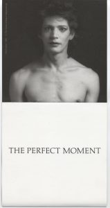 Mapplethorpe invite card, 1990