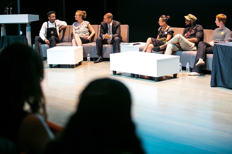 Panel at 2016 ICA Teen Convening 