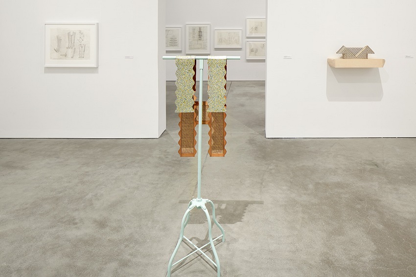 Installation view, Diane Simpson, Institute of Contemporary Art, Boston, 2015