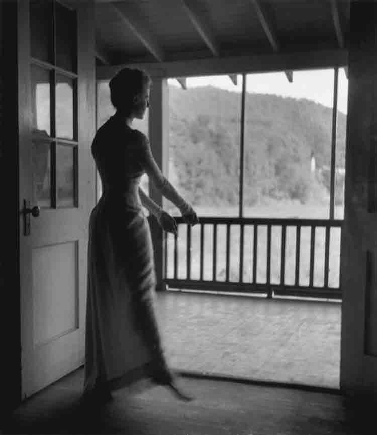 Katherine Litz in Dining Hall,1952-53 