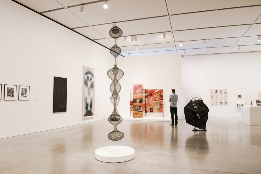Installation view, Leap Before You Look: Black Mountain College 1933–1957