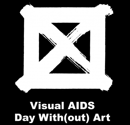 Day With(out) Art, 25 Years + Visual AIDS Logo