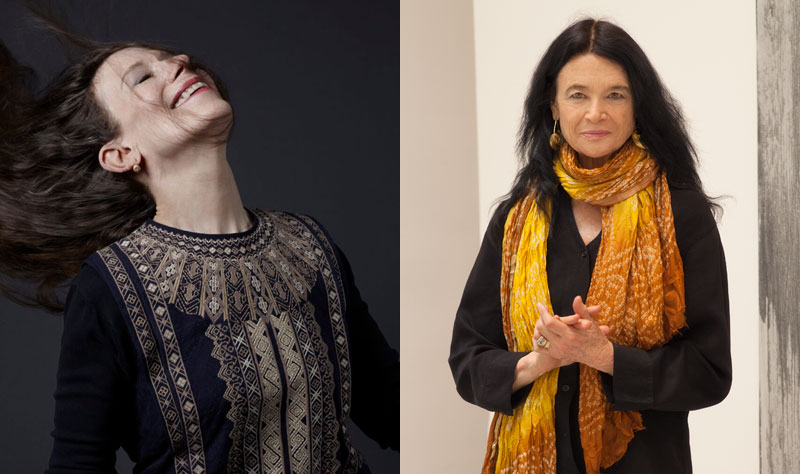 Meredith Monk and Anne Waldman