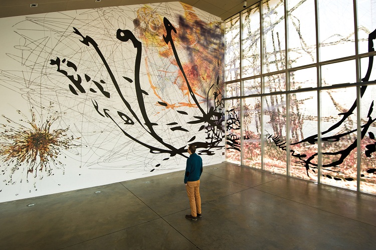 Matthew Ritchie, art wall