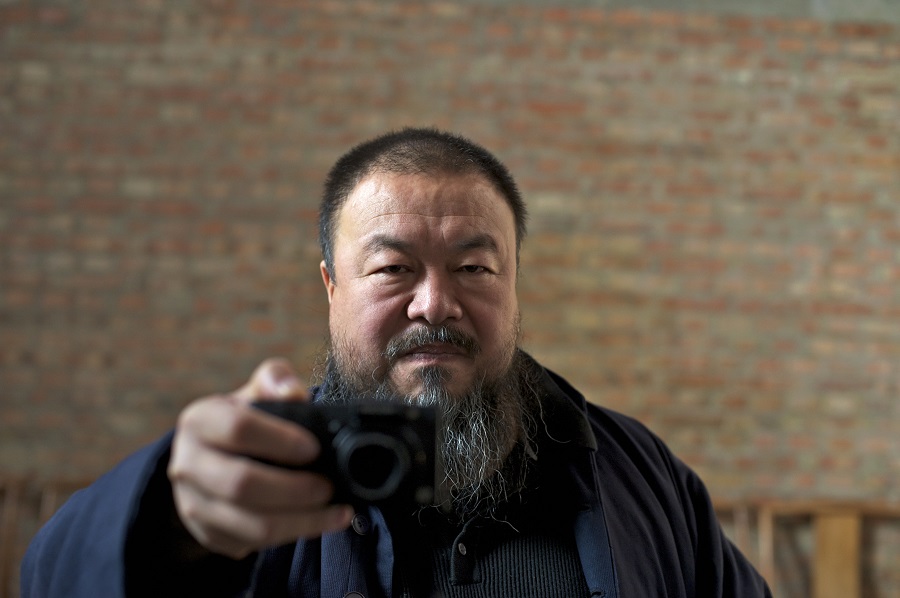 Ai Weiwei in a scene from Alison Klayman’s AI WEIWEI: NEVER SORRY