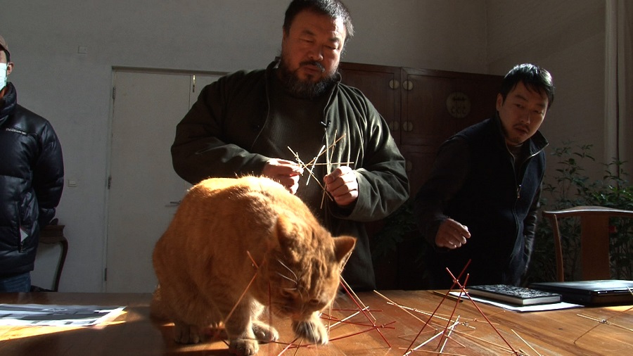 Ai Weiwei in Alison Klayman’s AI WEIWEI: NEVER SORRY