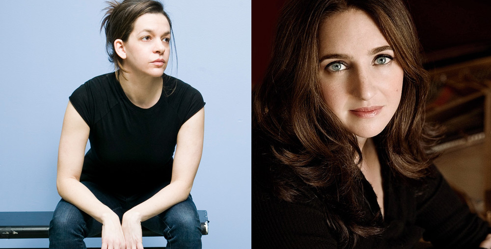 Portraits of Pam Tanowitz and Simone Dinnerstein