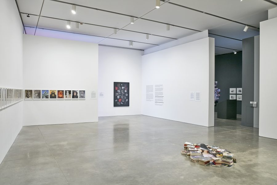 Installation view of The Artist's Museum exhibition