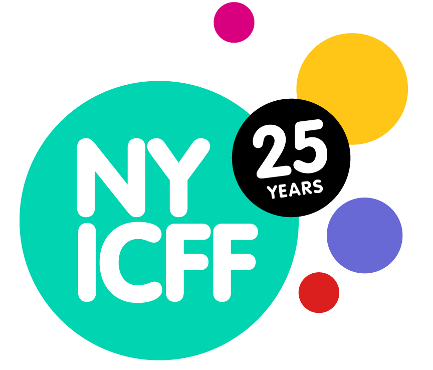 Colorful logo for NYICFF